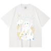 230 Gsm 100% Cotton Demon Slayer V40 Kaigaku Print Unisex Heavy Cotton T Shirt