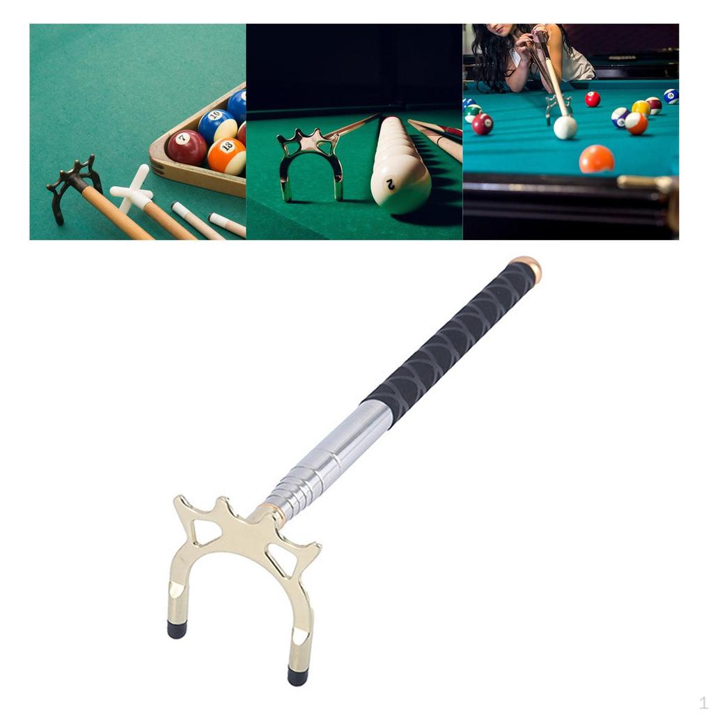 Billiards Pool Cue Bridge Removable Head