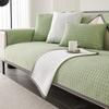 Ice Silk Cool Sofa Cushion Simple Solid Color Light Luxury Non-slip Machine Washable Cat Scratch Resistant Combination