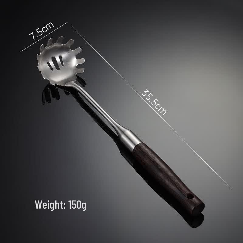 Qianxing Stainless Steel & Wenge Wood Kitchen Utensil Set