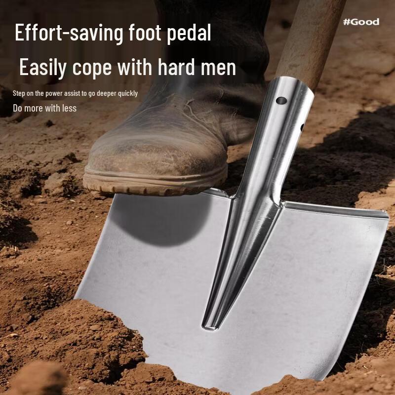 Brangdy Heavy-Duty All-Steel Shovel