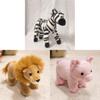 Animal Plush Toy Set With Pp Cotton Filling For Kids And Childrens Bedroom Decor