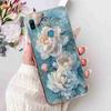 Pour Huawei Y6 2019 MRD-LX1F Coque Fleurs d'Été Silicone Souple TPU Cover Pour Huawei Y6 Prime 2019 6.09" Coques Pare-chocs Mode Fille