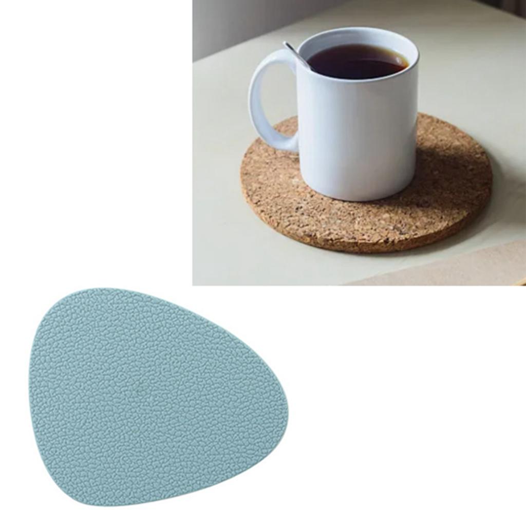 Silikonuntersetzer für Getränke Tropfenförmiger isolierter Untersetzer Tassenmatte zum Schutz der Tischplatte