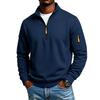 Herren - Gefüttertes Sweatshirt mit Stehkragen für Sport und Training