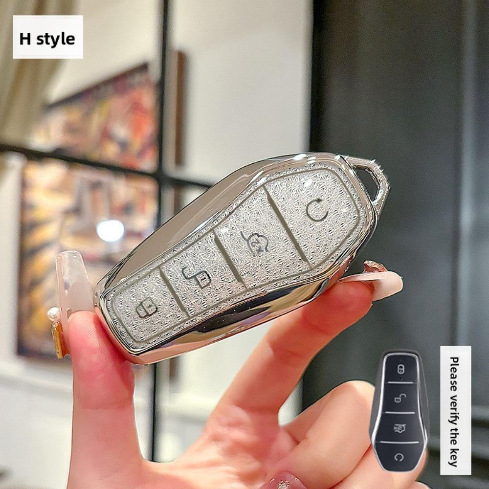 For BYD Car Key Cover for Qin PLUS Tang DMI Dolphin Song PLUS Han EV Yuan Seal Frigate 07 Protective Shell