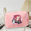 Kpop Demon Hunter Girls Women Plushes Cosmetic Bag New Makeup Bags Ladies Travel Organization Pouch Pink Pencil Case Gift