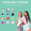 Replacement Lid for Owala Freesip – One-Button, Leakproof, BPA-Free Cap Compatible with Black Owala 16oz/24oz/32oz/40oz