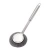 Stainless Steel Long Handle Kitchen Pot Brush