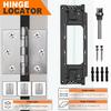 Door Hinges Jig Door Hinge Routing Jig Door Hinge Mortiser Kits Template for 2-1/2inch-6inch Length 1-3/8 to 2-1/2