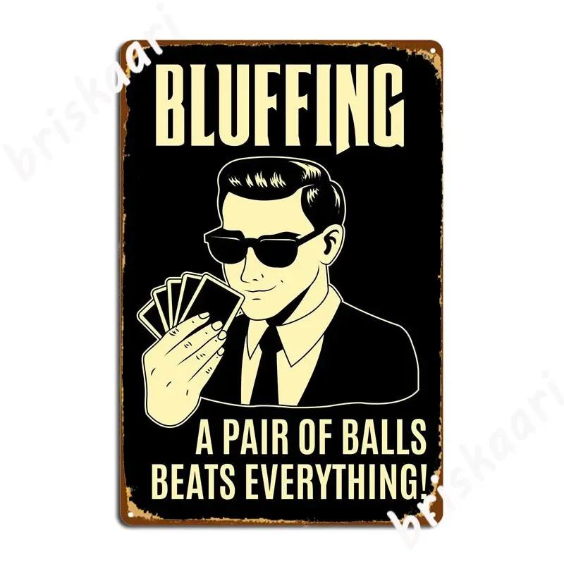 Poker Card Player Metal Sign Plates Wall Cave Cave Pub Personalized Tin Sign Poster 20X30CM