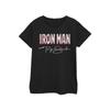 Marvel Womens/Ladies Iron Man AKA Tony Stark Cotton T-Shirt