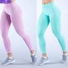 Yoga Seamless Ruffled Waist Butt-Lifting Cropped Pants