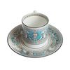 Wedgwood Florentine Turquoise Coffee Cup Saucer Bond [Item]