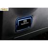 2PCS Blue Steel Cover Trim Fit For Benz A-Class W177 - Electronic Brake