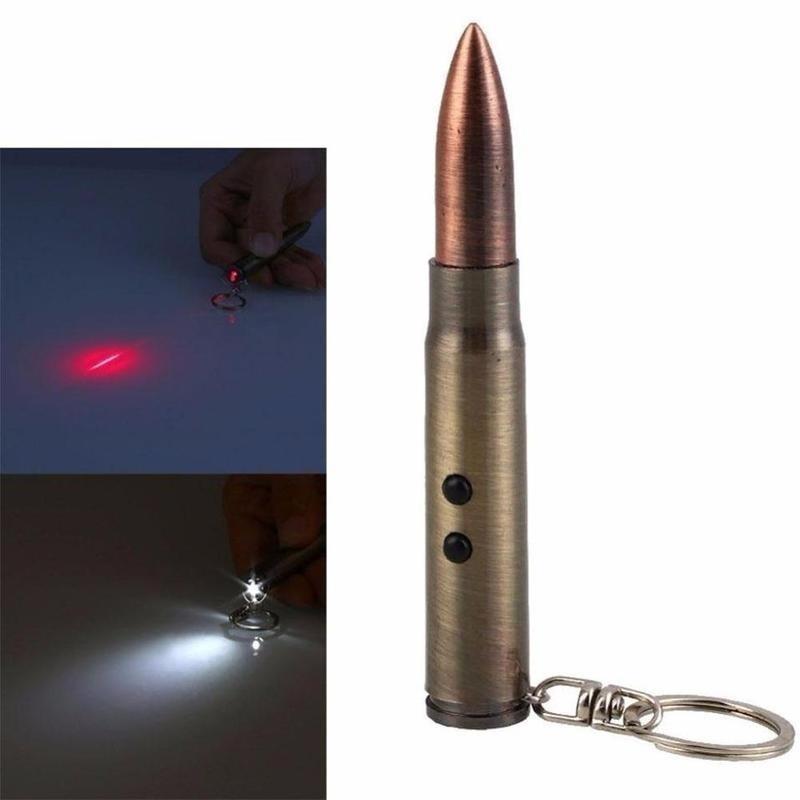 Bullet Laser Light Mini Bullet Outdoor Lighting Portable Keychain Camping Equipment  Bomba De Aire Portatil 2025