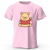 Fashion New Style Winnie The Pooh Pure Cotton Shortsleeve Menswomens Daily Casual Soft Highquality Plussize Tshirt