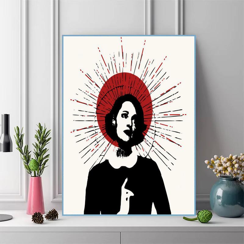 Fleabag 100% Round Full Drill 5D DIY Diamond Painting Embroidery Cross Stitch Rhinestone Décor