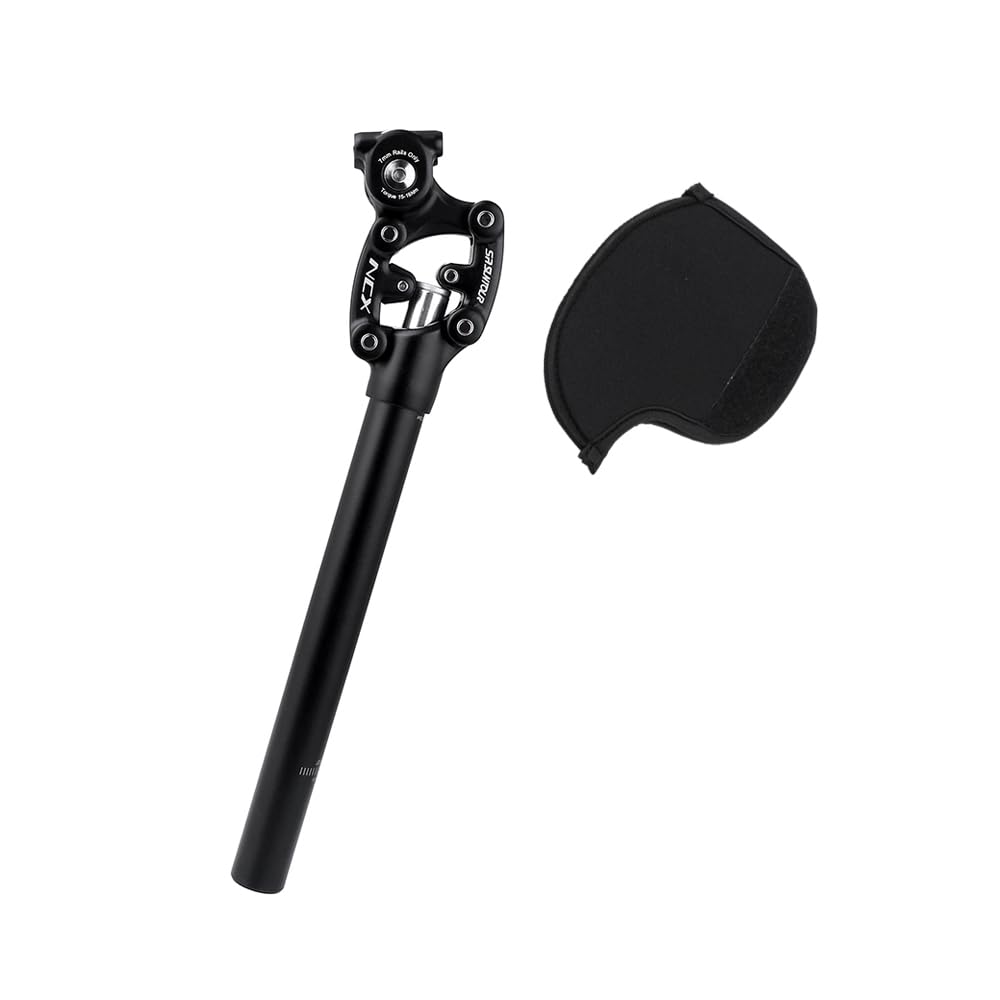 

SR SUNTOUR SP12 NCX Suspension Seatpost with Protective Cover x 27.2 350mm, Black.