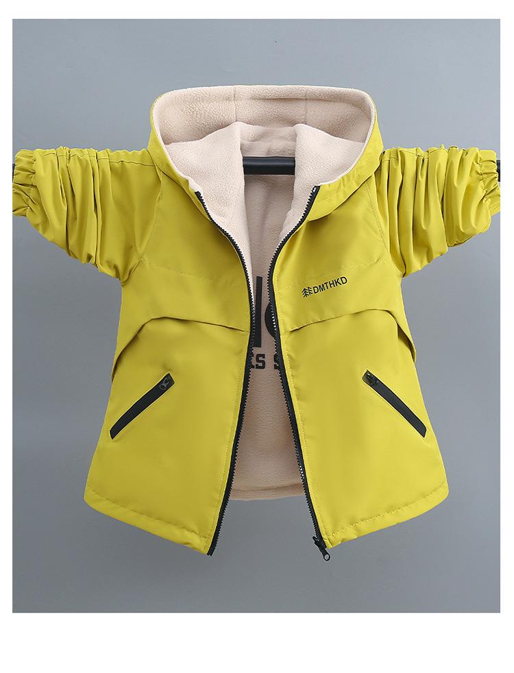Boys' Stylish Double-Sided Winter Jacket 2026 - Thick, Handsome, Medium to Large Sizes