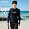 Men's Quick-Dry Long-Sleeve Surf & Dive Suit with Sun Protection