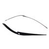 Pair of Front Headlight Eyebrow Left Right Headlamp Eyelid Cover Trim Replacement for X5 G05 X6 G06 LCI