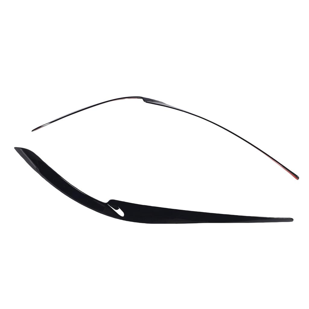 Pair of Front Headlight Eyebrow Left Right Headlamp Eyelid Cover Trim Replacement for X5 G05 X6 G06 LCI