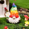 Magic Elf Garden Decoration Faceless Gnome Take Flower Goblin Resin Craft