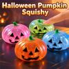 Halloween Party Pumpkin Ghost Glitter Squishy Balls Stress Relief Maltose Squeeze Toy Slow Rebound Decompression Sensory Toy
