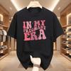 In My Pregnant Era T Shirt Unisex Female Pregnancy Reveal Announceunisext Tshirt Comfortablesummer Tee Shirt Cotton Tshirt Tops