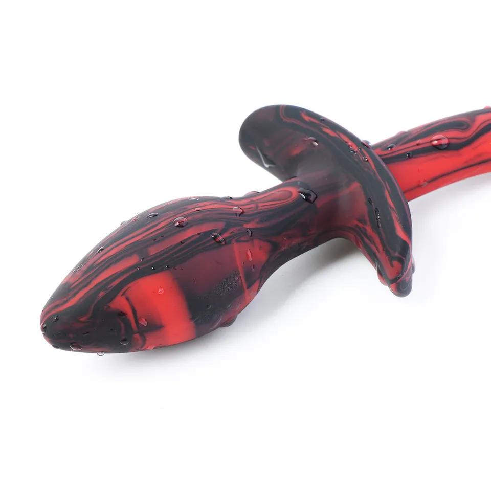 Butt Plug with Dog Puppy Tails Silicone Anal