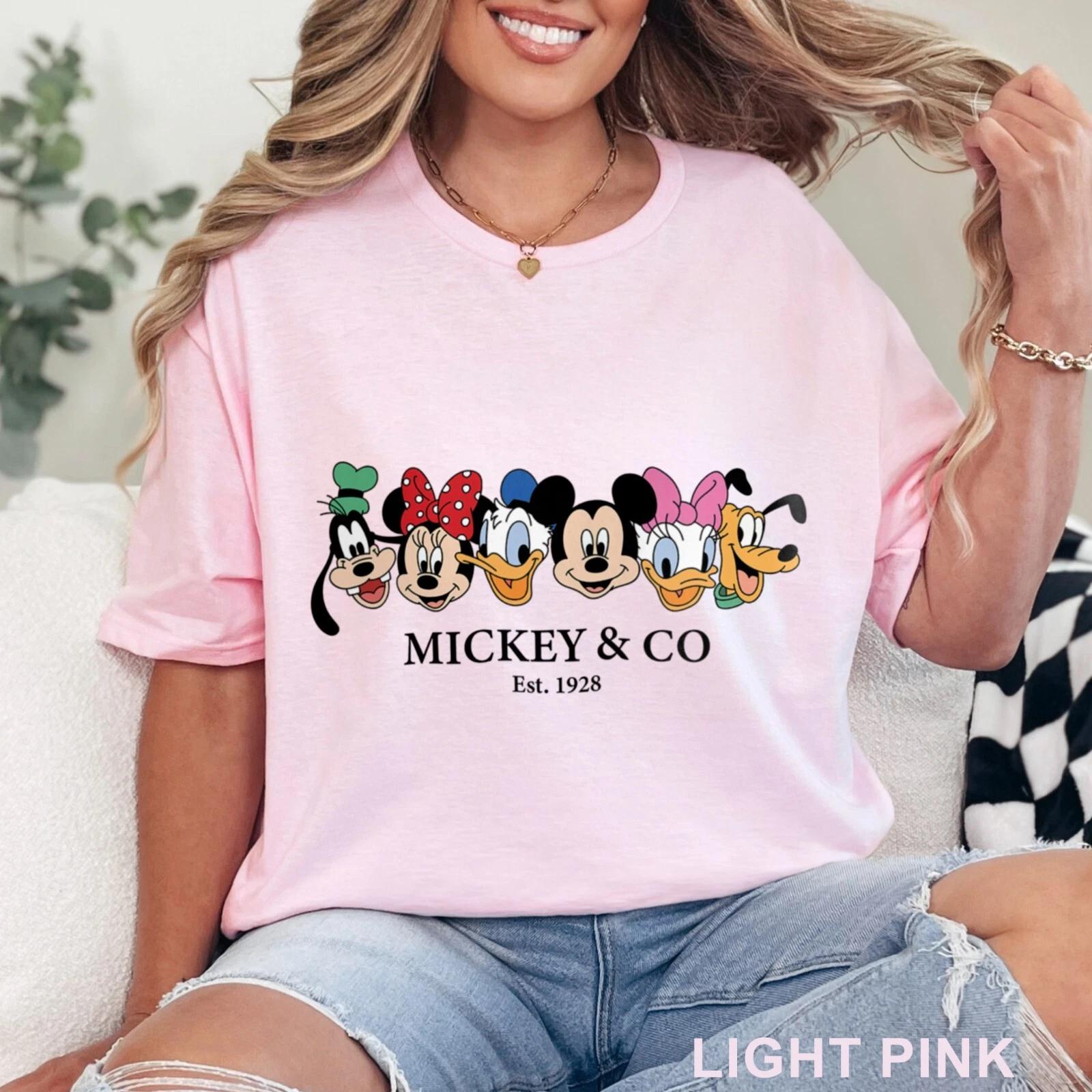 Vintage Mickey & Co 1928 Shirt, Mickey And Friends Shirt, Disneyland Tee, 202787 S