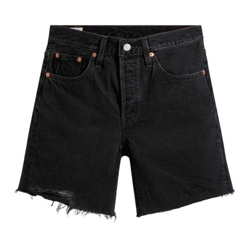Levis Womens/Ladies 501 Denim Mid Thigh Jean Shorts