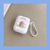 Cartoon AirPods1/1st generation Apple earphone case Pro1st generation Bluetooth earphone case Transparent earphone case Soft