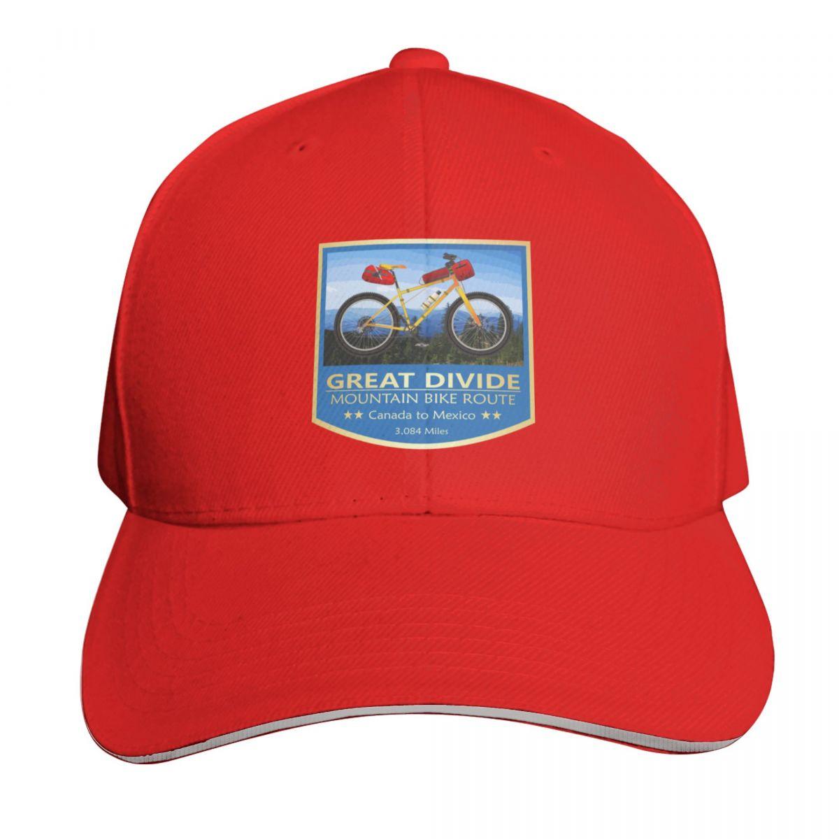 Great Divide Mountain Bike Route (bike) Baseball Cap Luxury Unisex cap dad hat Kids Hat Trucker Hats For Unisex Womens