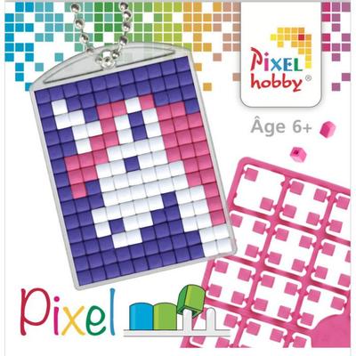 PIXEL Kreativní sada klíčenka 4x3cm Jednorožec