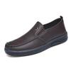Men's Waterproof Leather Non-Slip Casual Shoes for Spring/Summer - Chef/Hotel Work Friendly