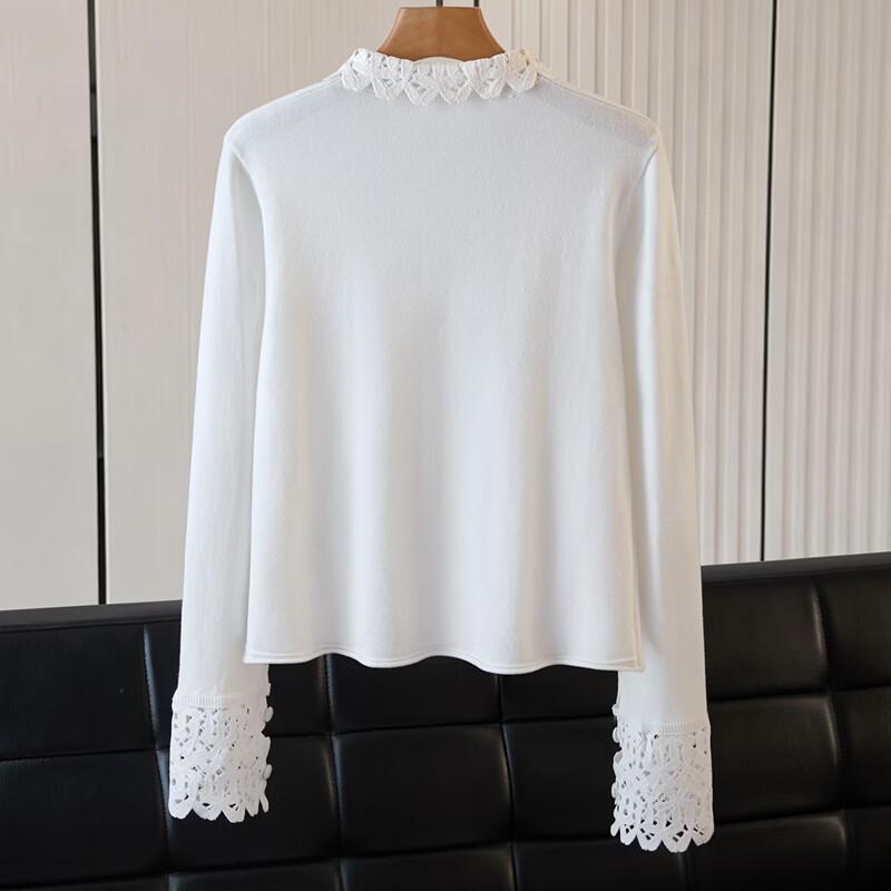 Women's Elegant Lapel Knit Cardigan