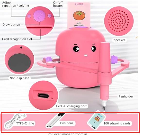 Cross-Border Smart Drawing Robot: Educational Tool for Early Childhood Artistic Development