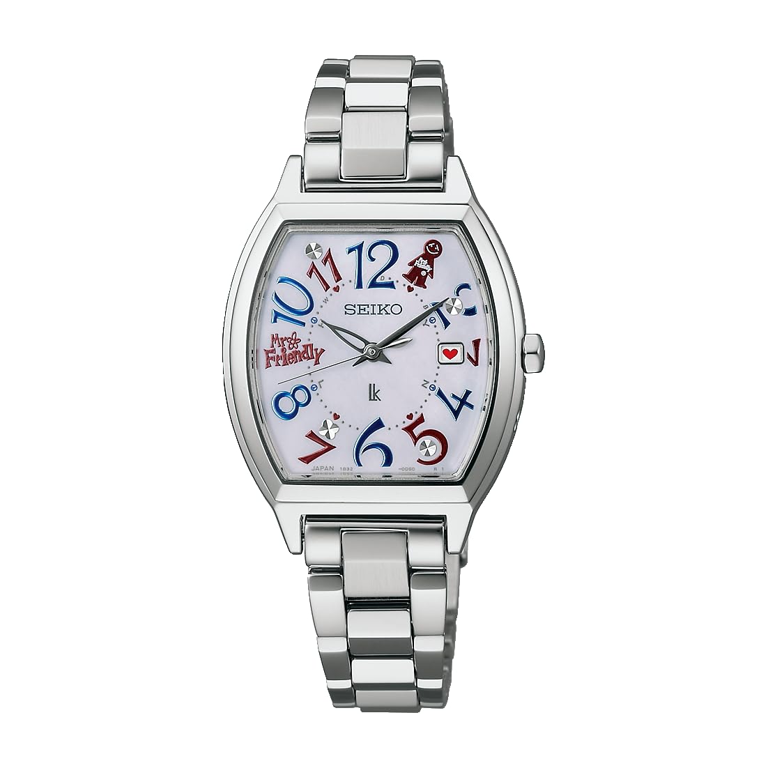 

Watch Lucia 30th Anniversary Happy Collection Collaboration Limited Model SSVW237 Silver [Seiko Watch] MR.Friendly Women s