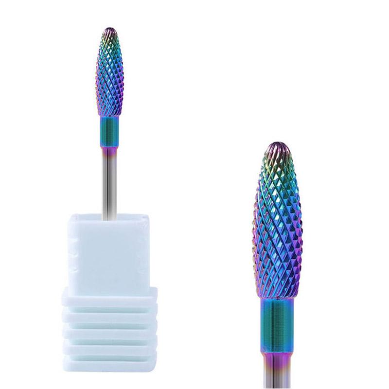 Electric Nail Art Drill Tungsten Carbide Polishing Grinding Head For Manicure Milling Cutters Polishing Tools