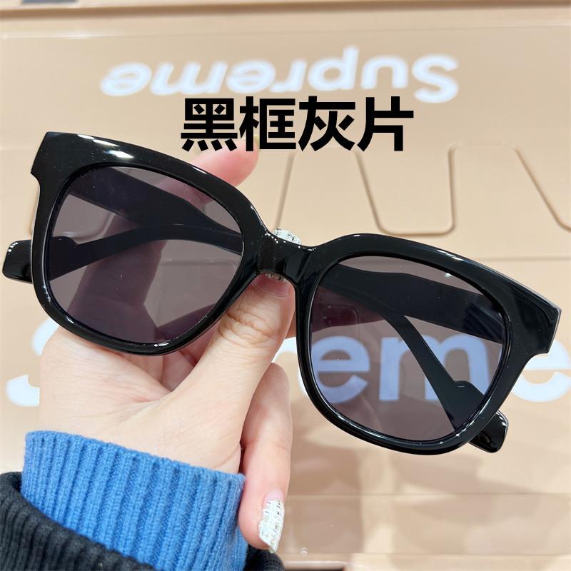 New sunglasses for women ins can be matched with myopia sunglasses to prevent ultraviolet rays, big face and thin man