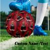 Custom Text Size 5 Soccer Ball, Standard Match Football For OutdoorThe Conjuring Annabelle