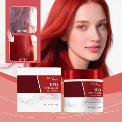 Le masque capillaire soin est doux, soignant, réparateur, séchant, réparateur, hydratant et adapté à différents types de cheveux.