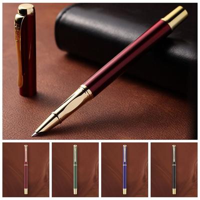 0.38mm Metal Fountain Pen Metal Writing Tools New Writing Pen