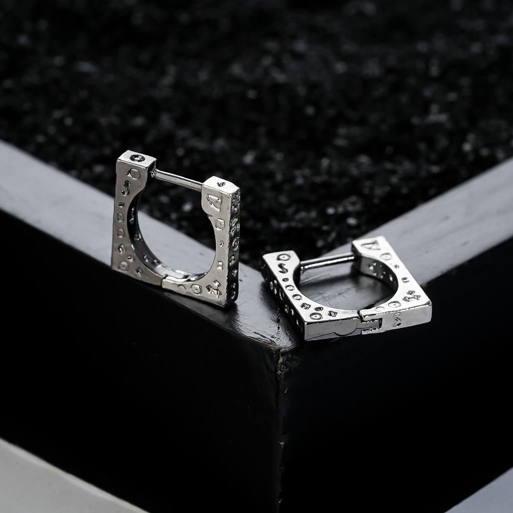 Stud Earrings Men's Trendy Ear Buckles Personalized Versatile Earrings Women's High-end Jewelry Accessories Earrings