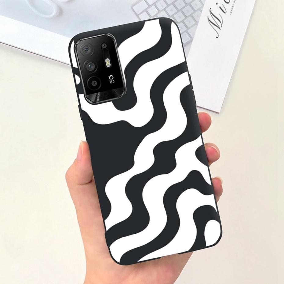 Fashion Case For OPPO Reno5 Z CPH2211 Soft Silicon Shockproof Protective Cover For Oppo Reno 5Z 5G Phone Cases