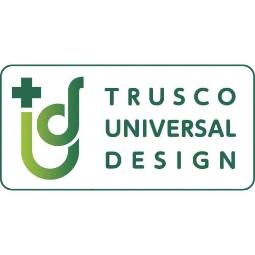 TRUSCO Universal Design Standard Caliper, 100mm, THN-10-U