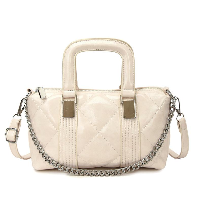 Niche Texture Handbag Small Bag Women's 2025 New Simple Small Square Bag Versatile Shoulder Messenger Bag