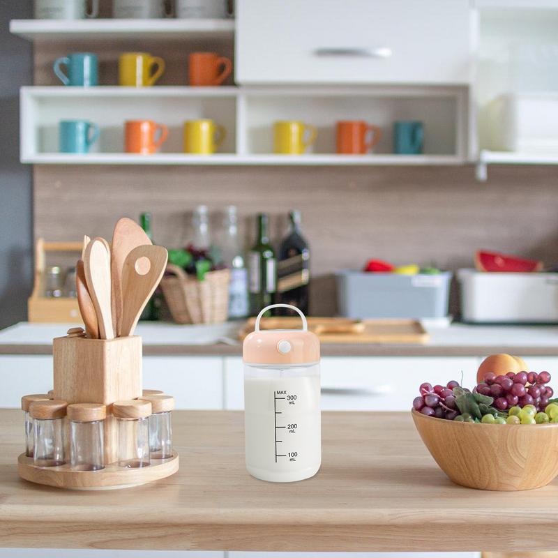 Protein Shaker Cup Powerful Quiet Mixing Mug 380ml Cute Battery Powered Shaker Cup Food-Grade Stirring Mug For Soymilk Milk